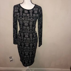 Black and White Dress